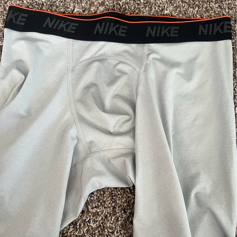 Nike Boxer Briefs - Gray with Black Waistband